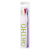 Healthy Smile Ortho Medium Orthodontic Toothbrush, Purple